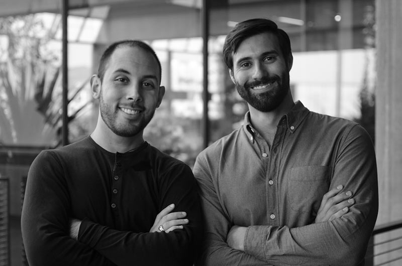 Directors Lou Hamou-Lhadj (l.) and Andrew Coats.