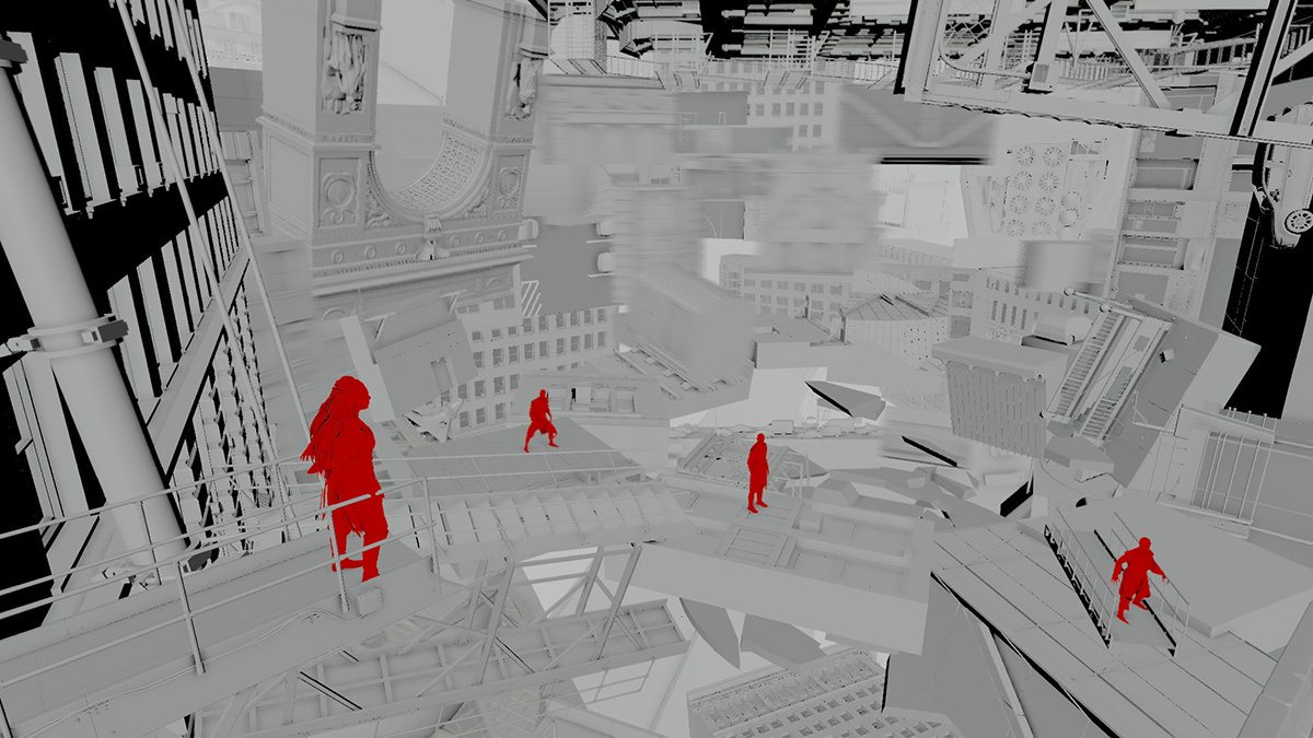 The shot takes shape. Image © 2016 Marvel. Courtesy ILM.