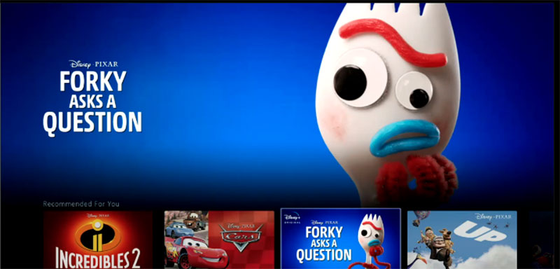 "Forky Asks a Question" will be a new series on Disney+.